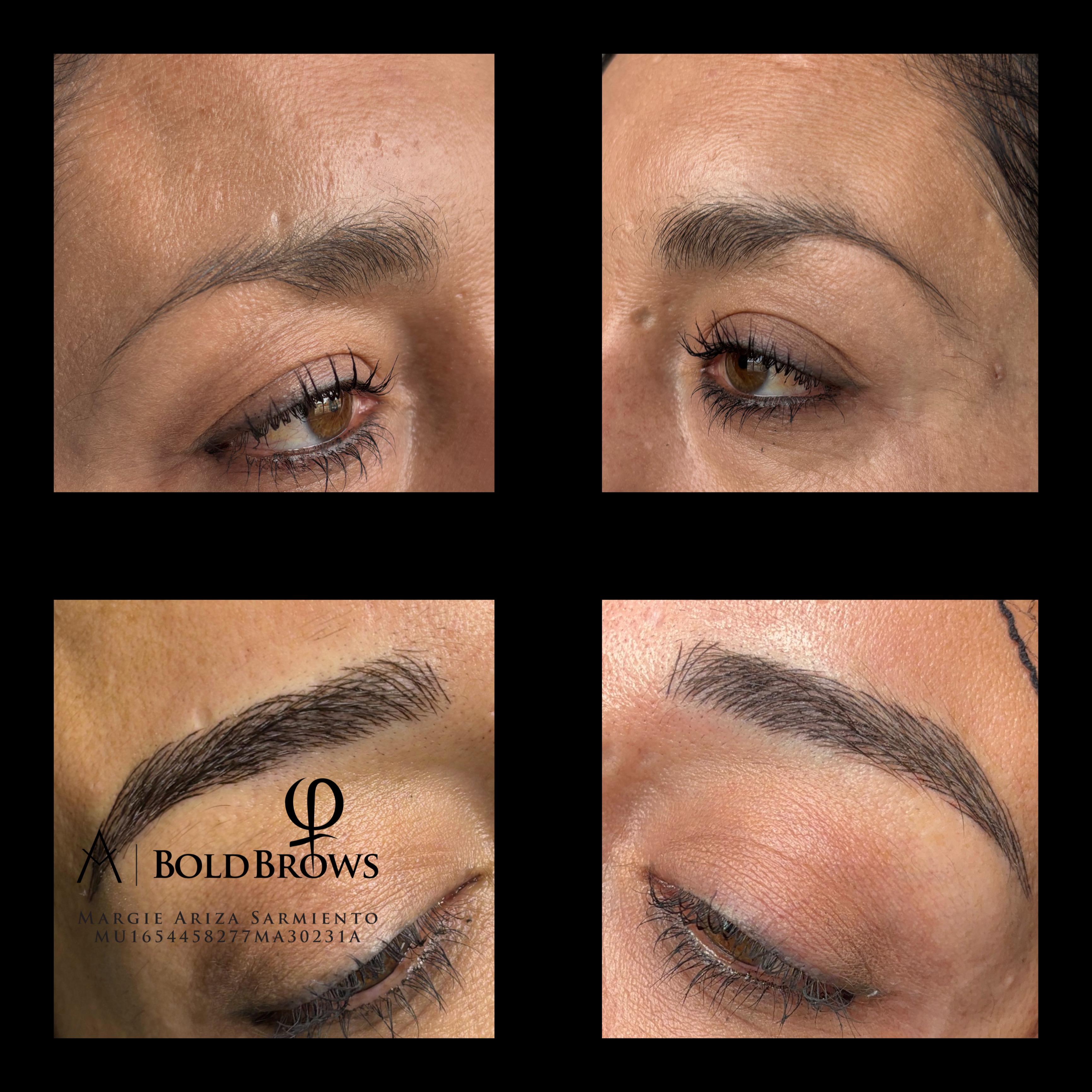 Micropigmentación de cejas - Caso 01